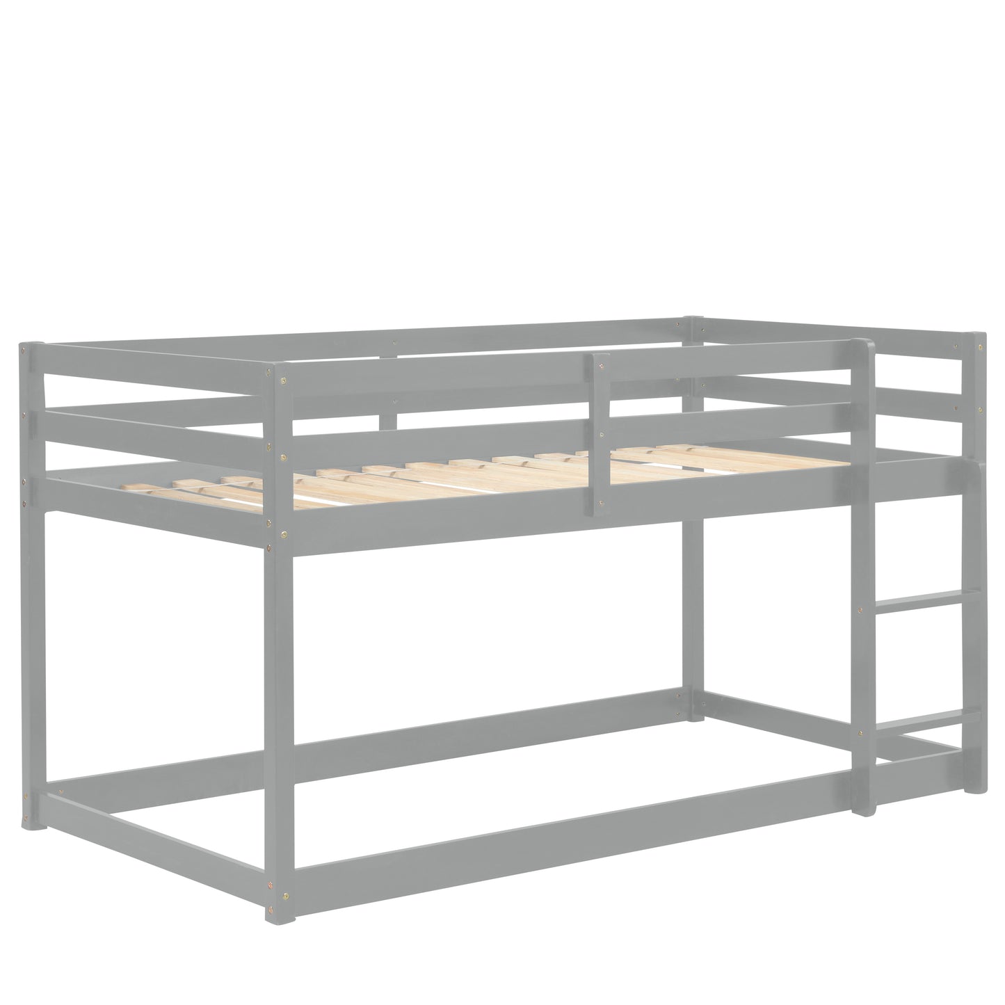 Loft Twin Bed , Grey