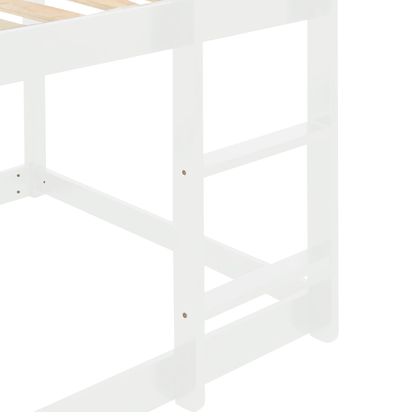 Loft Twin Bed , White(New SKU:W504P179438)