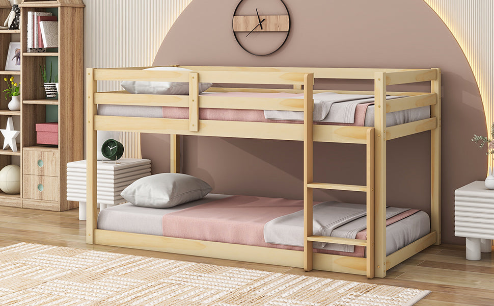 Loft Twin Bed , Natural