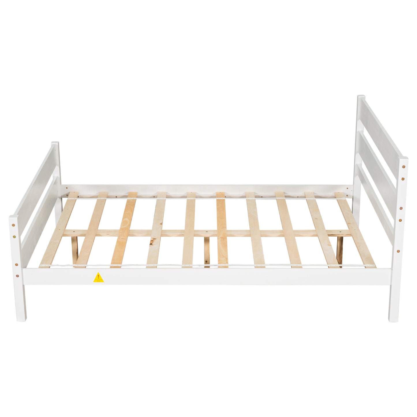 Full Bed with Headboard and Footboard,White(New SKU:W504P149039)