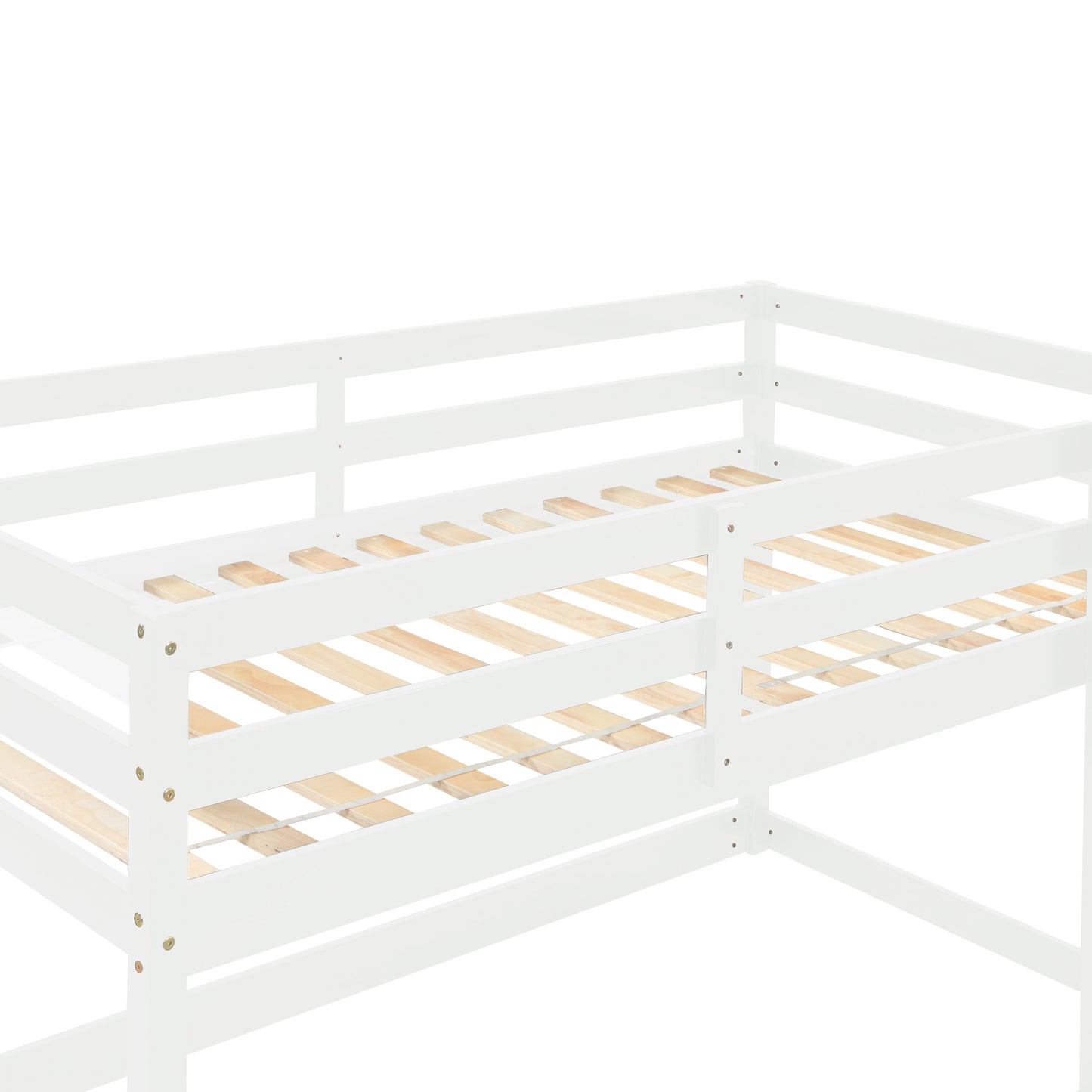 Loft Twin Bed , White(New SKU:W504P179438)