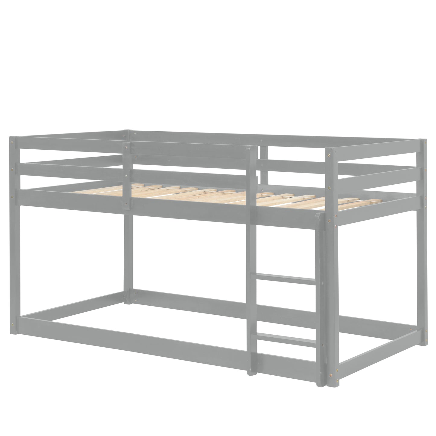 Loft Twin Bed , Grey