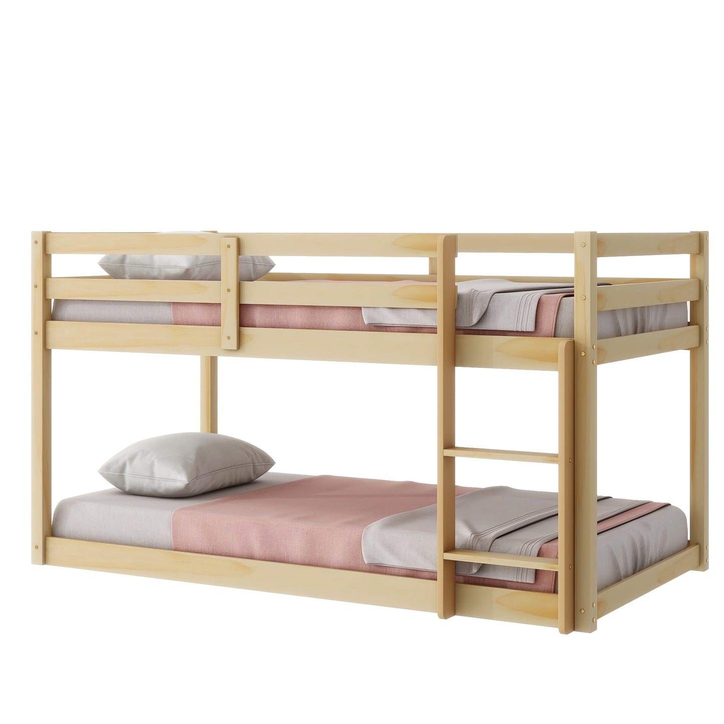 Loft Twin Bed , Natural