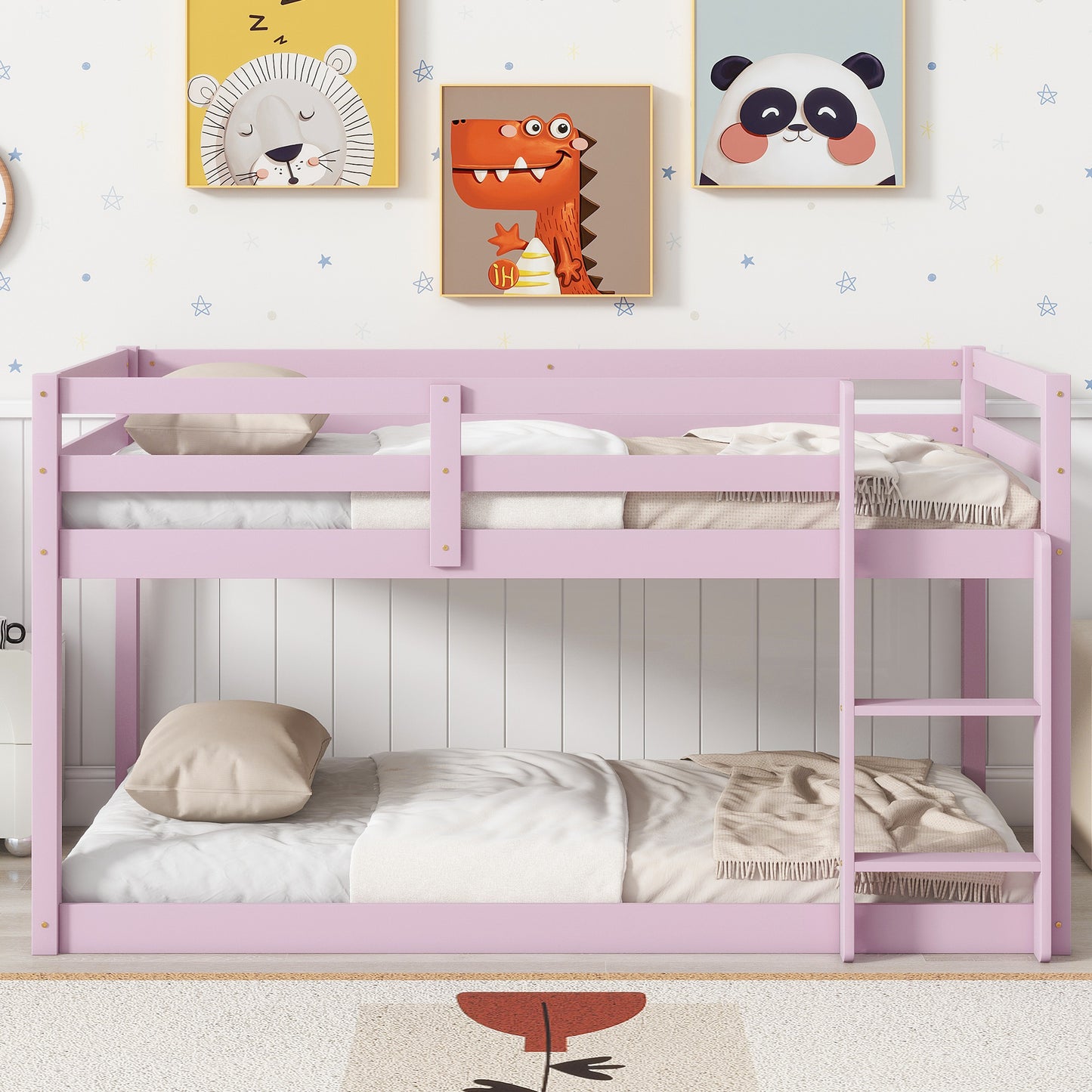 Loft Twin Bed , Pink