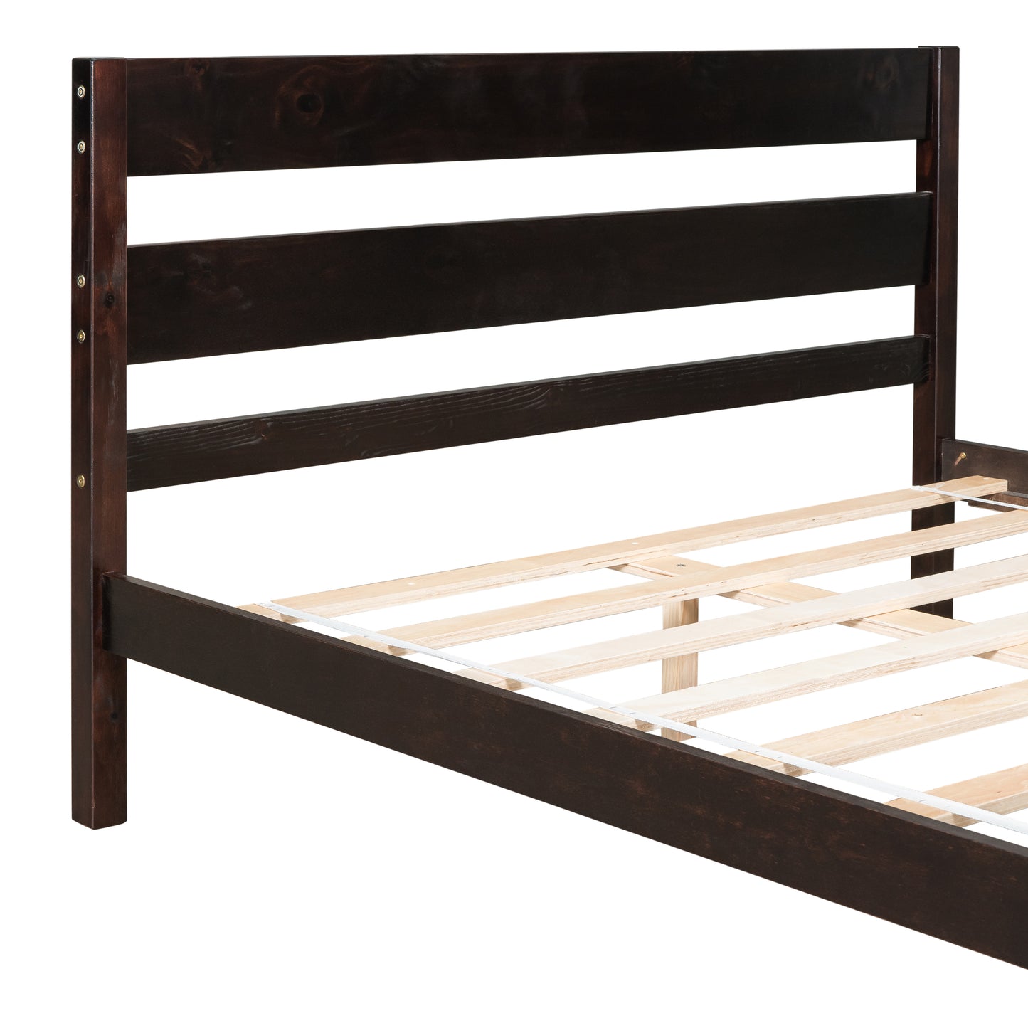 Full Bed with Headboard and Footboard,Espresso(New SKU:W504P149040)