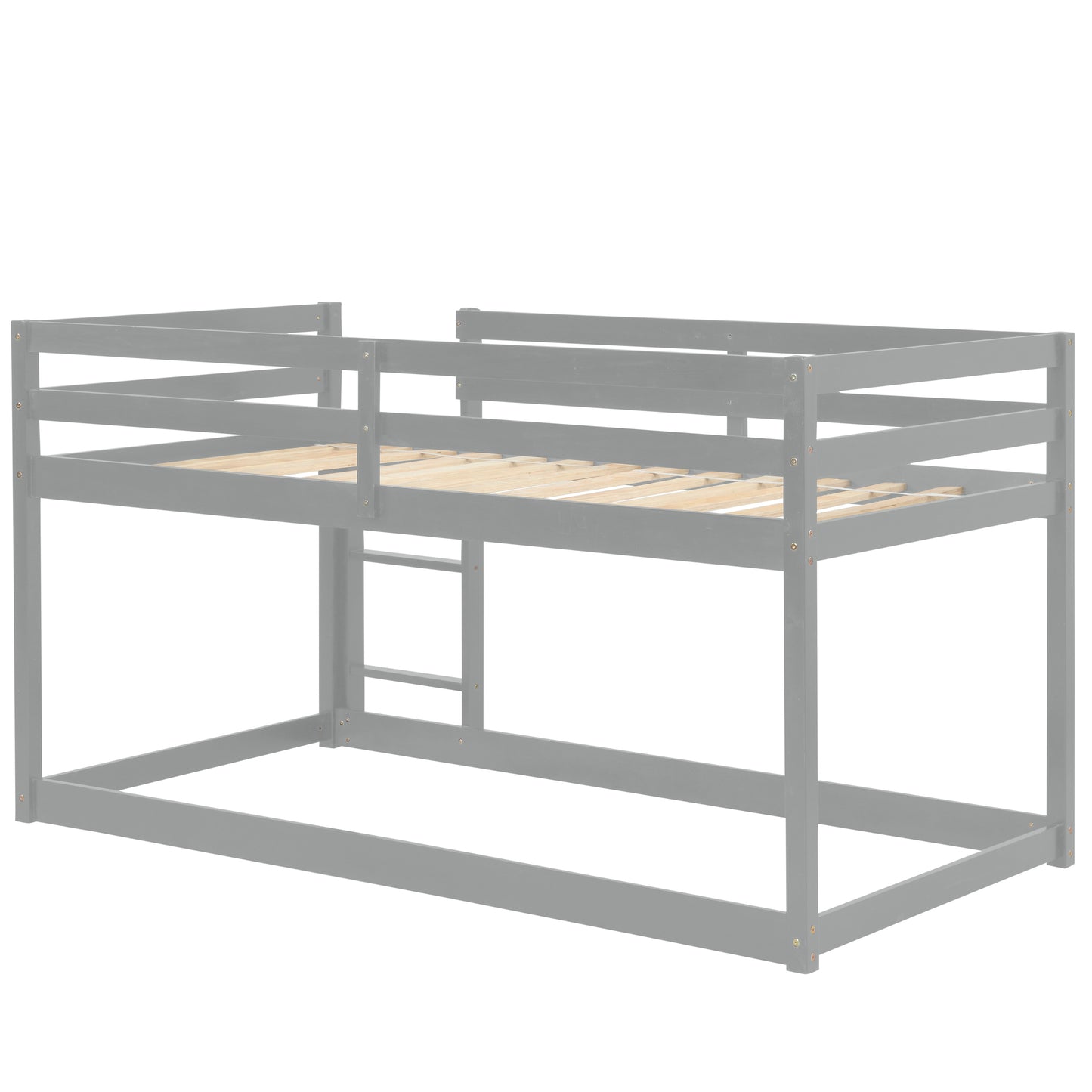 Loft Twin Bed , Grey