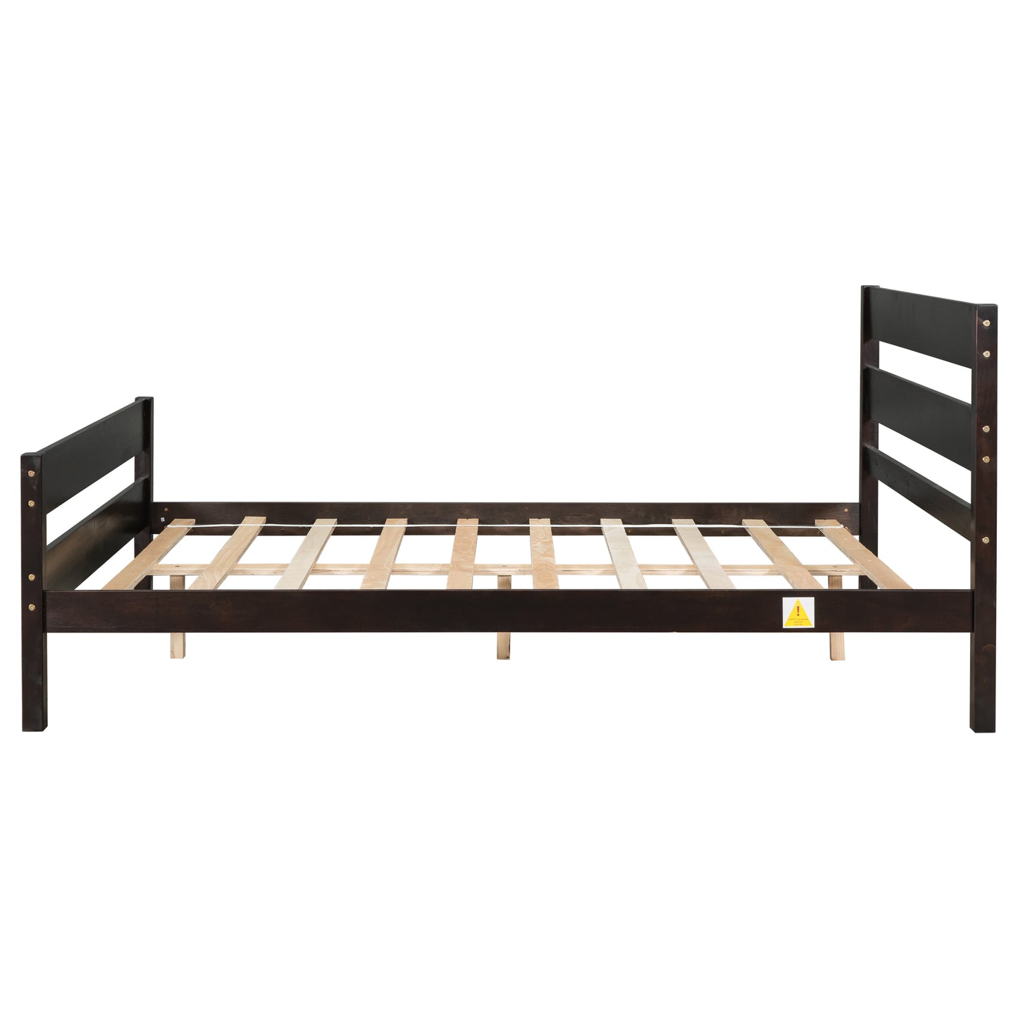 Full Bed with Headboard and Footboard,Espresso(New SKU:W504P149040)