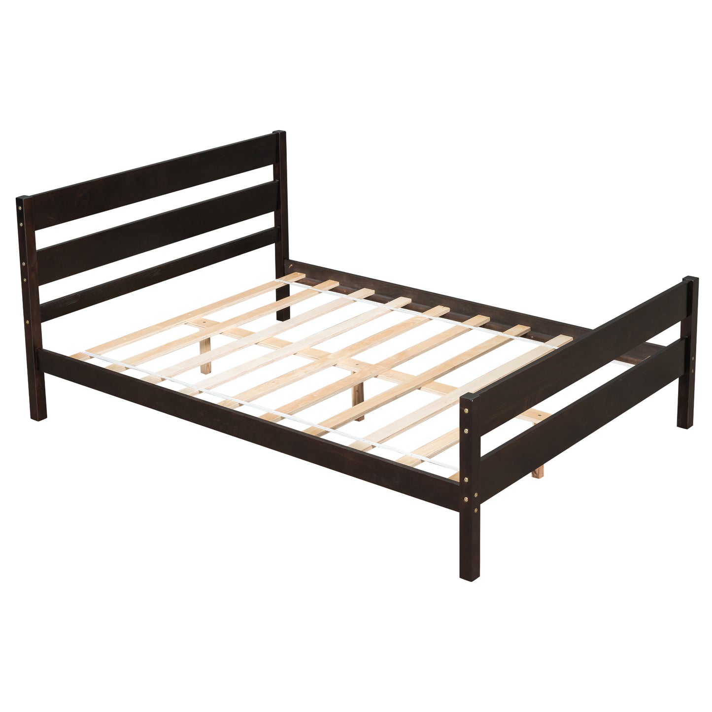 Full Bed with Headboard and Footboard,Espresso(New SKU:W504P149040)