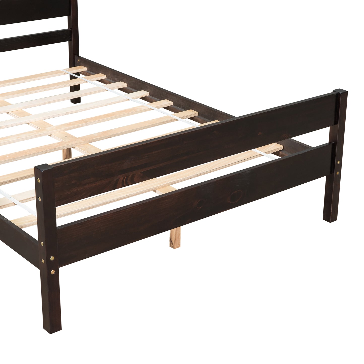 Full Bed with Headboard and Footboard,Espresso(New SKU:W504P149040)