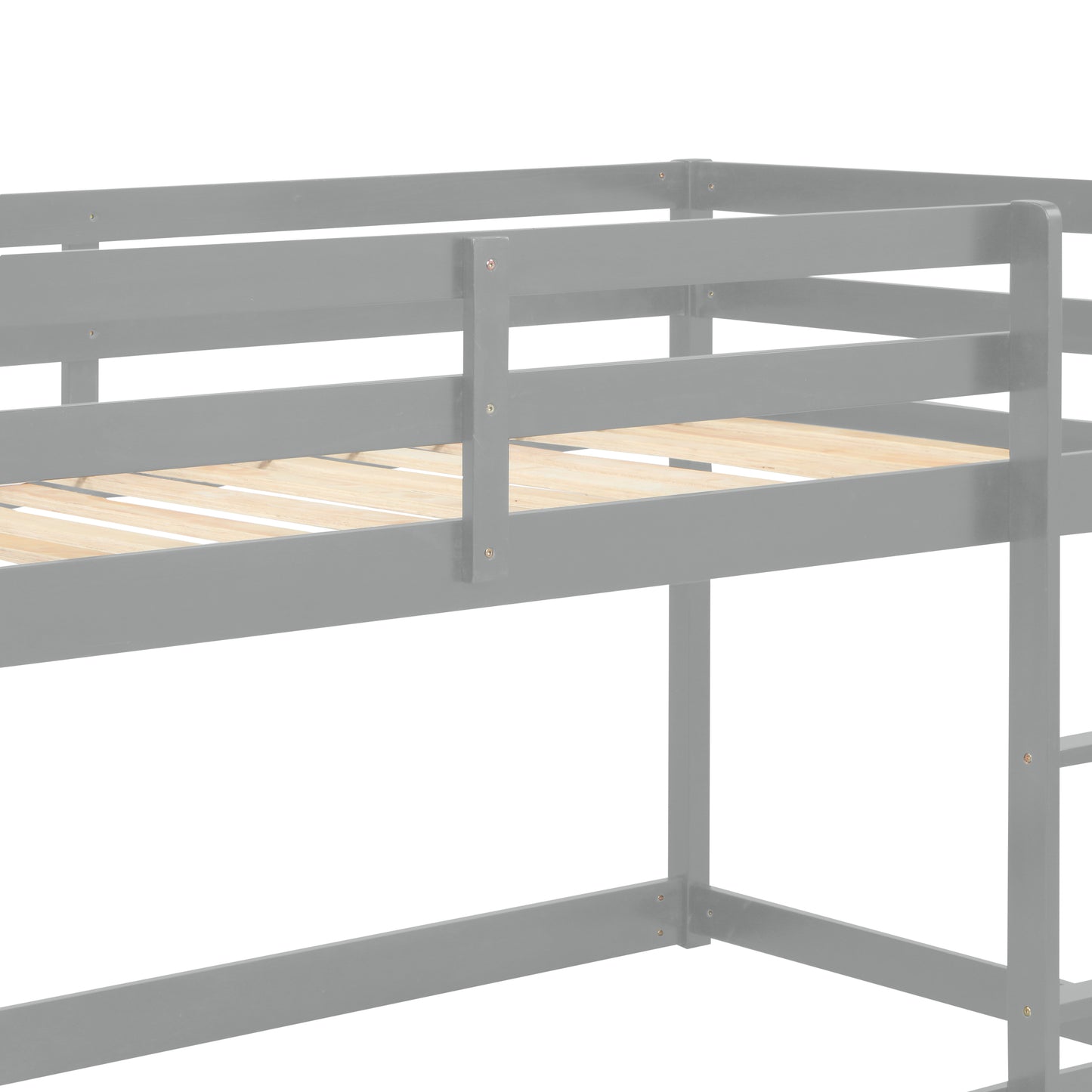 Loft Twin Bed , Grey