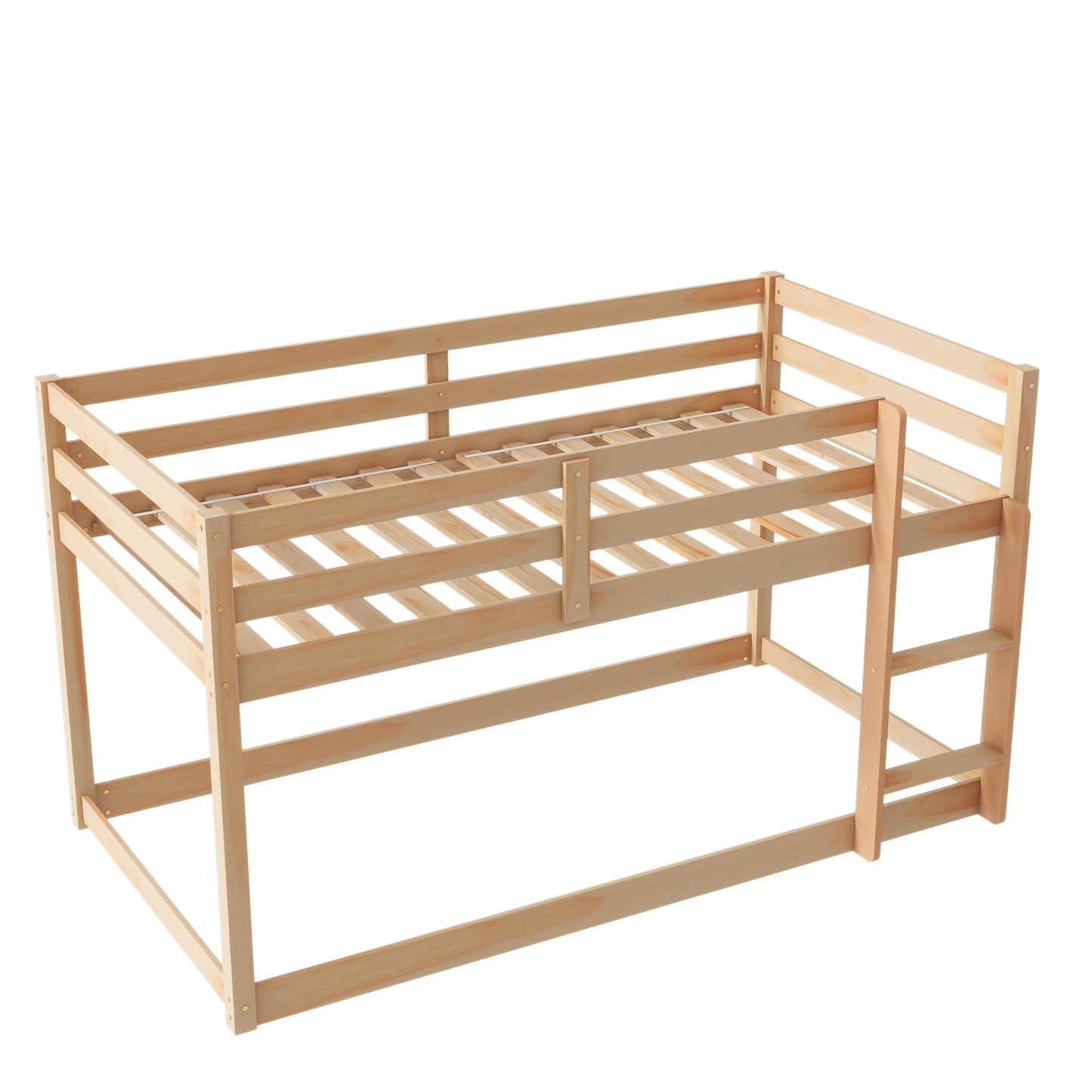 Loft Twin Bed , Natural