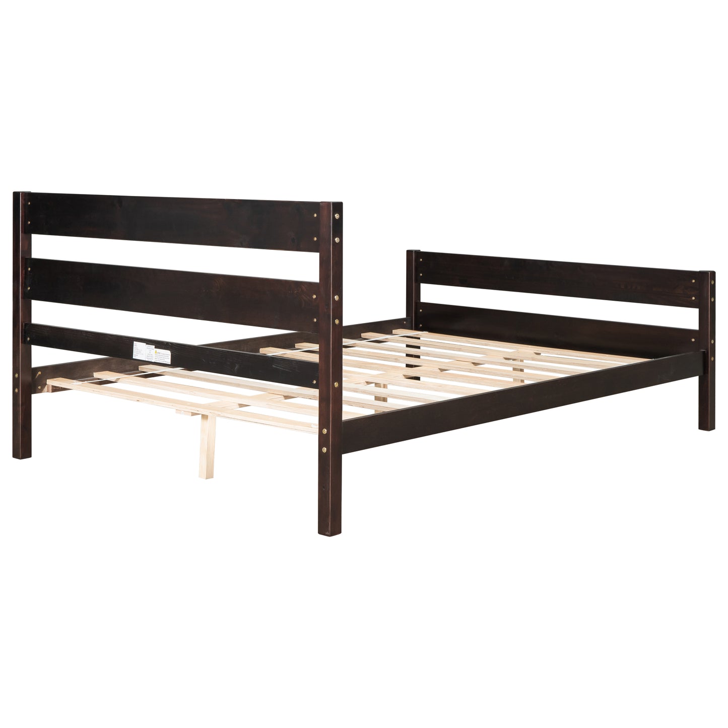 Full Bed with Headboard and Footboard,Espresso(New SKU:W504P149040)